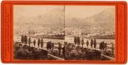 Giovanni Battista Unterveger, Foto stereoscopica con vista panoramica su Trento, 1870 ca